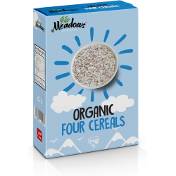 Meadows Organic Vegan Four Cereals 400g, Pack Of 6 Meadows Organic Vegan Four Cereals 400g, Pack Of 6