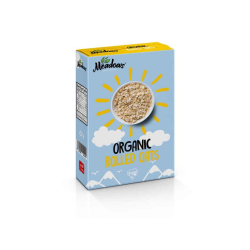 Meadows Organic Rolled Oats 400g, Pack Of 6 Meadows Organic Rolled Oats 400g, Pack Of 6