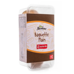 Meadows Organic Gluten Free Baguette Plain 100g Meadows Organic Gluten Free Baguette Plain 100g