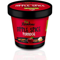 Meadows Organic Apple Spice Porridge 60g, Pack Of 6 Meadows Organic Apple Spice Porridge 60g, Pack Of 6
