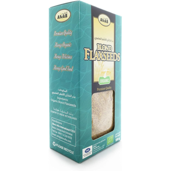 Anab Organic Blond Flaxseeds 500g