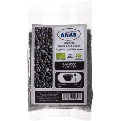 Anab Organic Black Chia Seeds 200g, Pack Of 6 Anab Organic Black Chia Seeds 200g, Pack Of 6