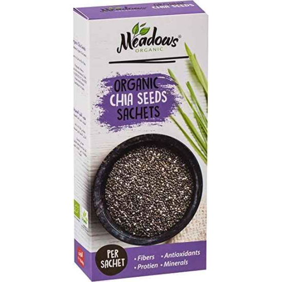 Meadows Organic Chia Seeds Sachets