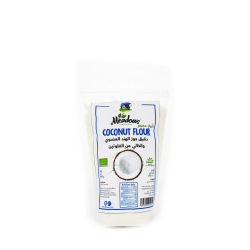 Meadows Organic Coconut Flour 400g, Pack Of 12 Meadows Organic Coconut Flour 400g, Pack Of 12