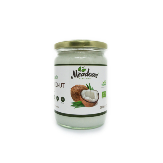 Meadows Organic Virgin Coconut Oil 500ml