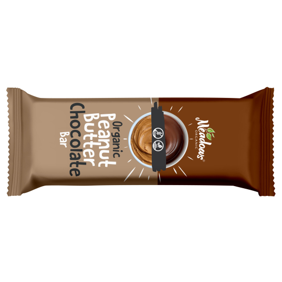 Meadows Organic Peanut Butter Chocolate Bar 40g