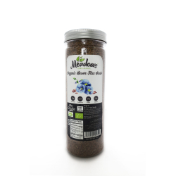Meadows Organic Brown Flax Seeds 500g, Pack Of 10 Meadows Organic Brown Flax Seeds 500g, Pack Of 10