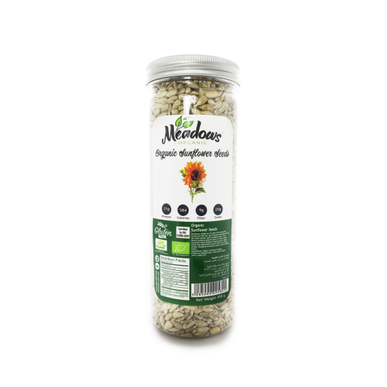 Meadows Organic Sunflower Seeds 450g