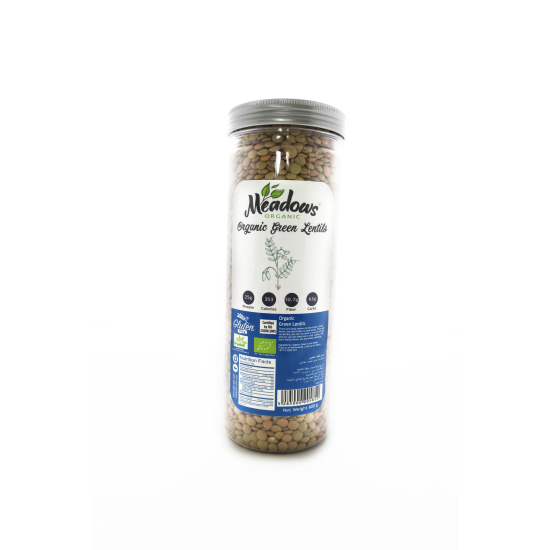 Meadows Organic Green Lentil Seeds 600g