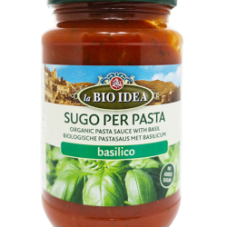 La Bio Idea Organic Basilico Pasta Sauce 340g, Pack Of 6 La Bio Idea Organic Basilico Pasta Sauce 340g, Pack Of 6