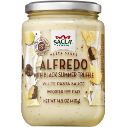 Sacla Alfredo Truffle White Pasta Sauce 410g, Pack Of 6 Sacla Alfredo Truffle White Pasta Sauce 410g, Pack Of 6