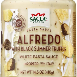 Sacla Alfredo Truffle White Pasta Sauce 410g, Pack Of 6