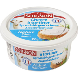 Soignon Goat Cheese Spreadable 150g, Pack Of 6 Soignon Goat Cheese Spreadable 150g, Pack Of 6