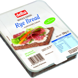 Delba Rye Bread 250g, Pack Of 12