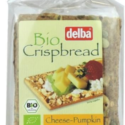 Delba Crispbread Cheese Pumpkin 200g, Pack Of 6