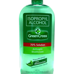 Green Cross Isopropyl Alcohol 70% with Moisturizer 500ml, Pack Of 24 Green Cross Isopropyl Alcohol 70% with Moisturizer 500ml, Pack Of 24