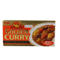 S&B Golden Curry Mild 220g, Pack Of 12 S&B Golden Curry Mild 220g, Pack Of 12