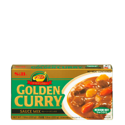 S&B Golden Curry Sauce Mix Medium Hot, Pack Of 12 S&B Golden Curry Sauce Mix Medium Hot, Pack Of 12
