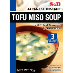 S&B Instant Soy Bean Soup Tofu 30g, Pack Of 24 S&B Instant Soy Bean Soup Tofu 30g, Pack Of 24