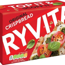 Ryvita Original Crispbread 250g, Pack Of 16