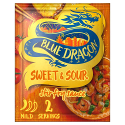 Blue Dragon Sweet & Sour Stir Fry Sauce 120g, Pack Of 12 Blue Dragon Sweet & Sour Stir Fry Sauce 120g, Pack Of 12