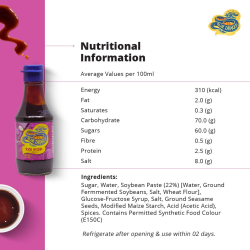 Blue Dragon Rich Hoisin Sauce 190 ml, Pack Of 6 Blue Dragon Rich Hoisin Sauce 190 ml, Pack Of 6