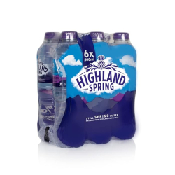 Highland Spring Still Spring Water 6 x 500 ml, Pack Of 4 Highland Spring Still Spring Water 6 x 500 ml, Pack Of 4