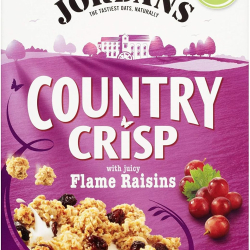 Jordan's Country Crisp With Juicy Flame Raisins 500g, Pack Of 6 Jordan's Country Crisp With Juicy Flame Raisins 500g, Pack Of 6
