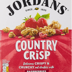 Jordans Country Crisp Raspberries 500g, Pack Of  6 Jordans Country Crisp Raspberries 500g, Pack Of  6