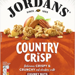 Jordans Country Crisp Chunky Nuts Cereal 500g, Pack Of 6 Jordans Country Crisp Chunky Nuts Cereal 500g, Pack Of 6