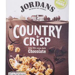 Jordans Country Crisp Dark Chocolate 500g, Pack Of 6 Jordans Country Crisp Dark Chocolate 500g, Pack Of 6