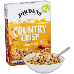 Jordans Country Crisp Honey & Nut Cereal 500g, Pack Of 6 Jordans Country Crisp Honey & Nut Cereal 500g, Pack Of 6