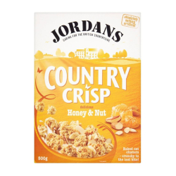 Jordans Country Crisp Honey & Nut Cereal 500g, Pack Of 6 Jordans Country Crisp Honey & Nut Cereal 500g, Pack Of 6