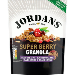 Jordans Superberry Granola 550g, Pack Of 4 Jordans Superberry Granola 550g, Pack Of 4