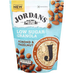 Jordans Low Sugar Almond And Hazelnut Oat 500g, Pack Of 4 Jordans Low Sugar Almond And Hazelnut Oat 500g, Pack Of 4
