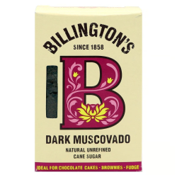 Billington's Unrefined Dark Muscovado Sugar 500g, Pack Of 10