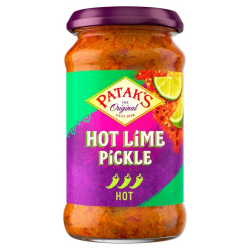 Patak's Lime Pickle Hot 283g, Pack Of 6 Patak's Lime Pickle Hot 283g, Pack Of 6