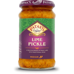 Patak's Lime Pickle Medium 283g, Pack Of 6 Patak's Lime Pickle Medium 283g, Pack Of 6