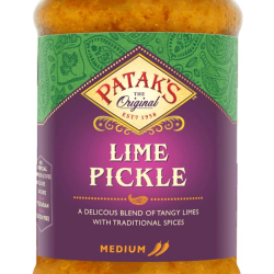 Patak's Lime Pickle Medium 283g, Pack Of 6 Patak's Lime Pickle Medium 283g, Pack Of 6