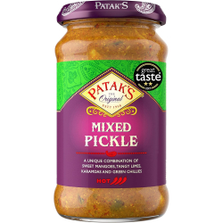 Patak's Pickle Mixed Hot 283g, Pack Of 6 Patak's Pickle Mixed Hot 283g, Pack Of 6