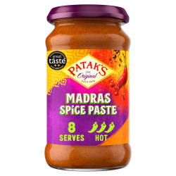 Patak's Madras Paste 283g, Pack Of 6 Patak's Madras Paste 283g, Pack Of 6