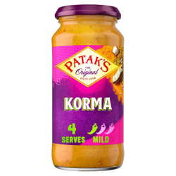 Patak's Korma Sauce 450g, Pack Of 6 Patak's Korma Sauce 450g, Pack Of 6