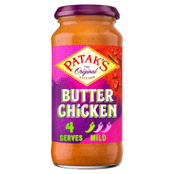 Patak's Butter Chicken Cooking Sauce 450g, Pack Of 6 Patak's Butter Chicken Cooking Sauce 450g, Pack Of 6