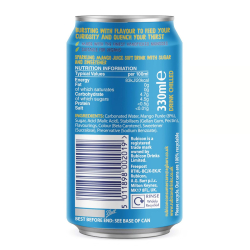 Rubicon Sparkling Mango 330 ml, Pack Of 24 Rubicon Sparkling Mango 330 ml, Pack Of 24