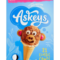 Askeys 21 Cornets 75g, Pack Of 12 Askeys 21 Cornets 75g, Pack Of 12