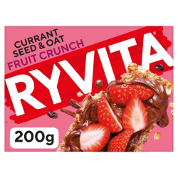 Ryvita Fruit Crunch Crisp Bread 200g, Pack Of 8 Ryvita Fruit Crunch Crisp Bread 200g, Pack Of 8