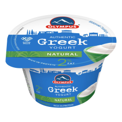 Olympus Authentic 2% Low Fat Natural Greek Yoghurt 150g, Pack Of 6 Olympus Authentic 2% Low Fat Natural Greek Yoghurt 150g, Pack Of 6