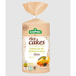 Kupiec Rice Cakes With Sunflower 84g, Pack Of 12 Kupiec Rice Cakes With Sunflower 84g, Pack Of 12