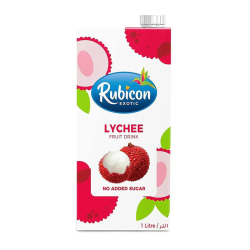 Rubicon Lychee Juice Drink Nsa 1 Liter, Pack Of 12 Rubicon Lychee Juice Drink Nsa 1 Liter, Pack Of 12