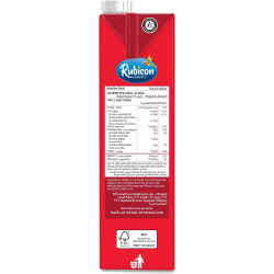 Rubicon Pomegranate No Added Sugar Fruit Drink 1Litre, Pack Of 12 Rubicon Pomegranate No Added Sugar Fruit Drink 1Litre, Pack Of 12